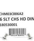 Pro Grade M3X6 Stainless Steel Slotted Cheese Head Machine Screws Built Tough As Nails With A2-70 Alloy Din84 Certified smooth finish