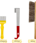 Beekeeping Starter Kit 12 Piece With Bee Smoker And Full Tool Set For Beginners Including J hook scraper and uncapping fork