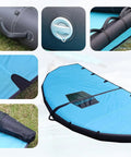Inflatable Foil Wing For Kitesurfing And Wind Wing Foiling Handheld Surf Wing With Window Design Durable Water Sports Gear