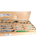 Tap And Die Set Kit 0BA To 10BA With Case For Vintage USA And British Bikes 47 Piece Pro Grade Threading Tool in wooden case