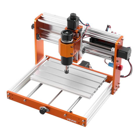 Level Up Your Shop With This Rock Solid 500W Spindle Cnc Router Machine featuring precise 3 Axis engraving on a compact frame.