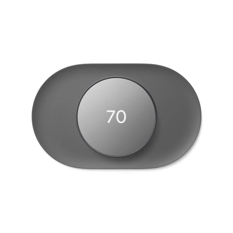 Nest Thermostat Trim Kit For A Clean Wall Look Made For The Nest Thermostat Programmable Wifi Thermostat Accessory Charcoal Finish