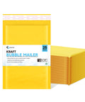 Kraft Paper Bubble Mailers 6x10 Inch Self Seal Padded Envelopes With Usable 6x9 Interior Durable Protective Shipping Bags For Small Items