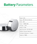 Built Tough 1.5 Volt Button Cell Battery Replacement 20 Pack Lr41 Ag3 392 357 Sr41sw Coin Power specifications and details.