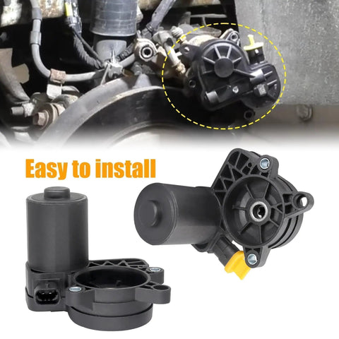 Left And Right Electric Parking Brake Actuator Motor With Sealing Rings For Ford installation view and parts close-up