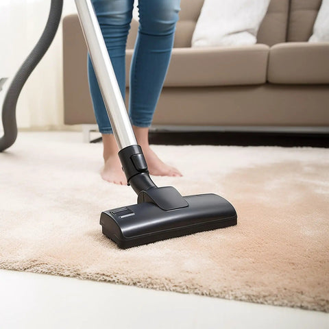 Vacuum head cleaning carpet, compatible with 8 Pack Style C And Q Canister Vacuum Bags Replacement For Kenmore 50104 5055 50557 50558.