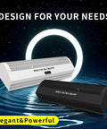 36 Inch Wall Mounted Air Curtain For Commercial Doors With Magnetic Switch, sleek white and black design, energy-saving.
