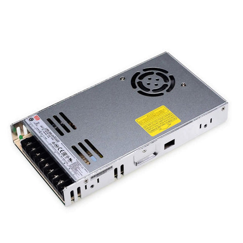 24V DC Switching Power Supply, 14.6A 350W, 88 Percent Efficient with beefy input range and quiet fan