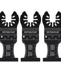 Heavy Duty 3 Pack Universal Oscillating Multi Tool Blades Kick Serious Butt Cutting Metal Tile Nails Screws And Rebar With A Smooth Universal Fit For All Major Brands Today - carbide blades from WETOOLPLUS.