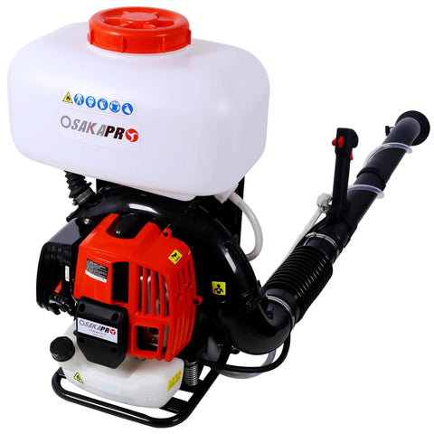 Gas Powered Mosquito Fogger Backpack Sprayer With 20L Tank For Garden And Farm, Beast Pro Grade Cold Fogger, side view