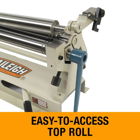 Heavy Duty Built Like A Tank 24 Inch Slip Roll Rolling Machine Knocks Out 20 Gauge Mild Steel Sheets With Rock Solid 1 To 1 Gear Precision And Quick Open Lever Design For Stress Free Wire Bending And Fabrication