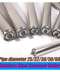 Rugged As Nails Heavy Duty Replacement Conveyor Rollers Galvanized Steel Idlers For Assembly Lines And Unloading Systems Built Tough With Flexible Diameters For No Sweat Production Upgrades, stainless steel rollers with varying pipe diameters.