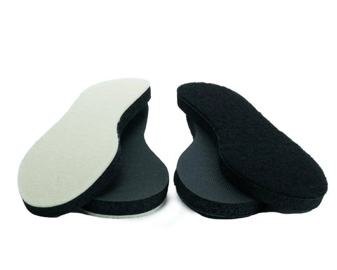 Work Boot Replacement Pads For Roofing Boots 8.5 To 9 Black, Replacement Pads For Shingles Plywood Wood Shakes Felt Slate, Sold As A Pair, Made In USA, The Tool You Wear