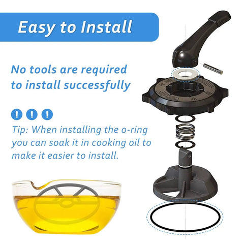 Valve Gasket O Ring Kit SP0714T For Hayward Variflo XL Multiport Pool Valve Replacement Seal Spider Gasket Cover One And One Half Inch Easy Install Fits Variflo System And Pool Filter Valve Parts installation guide with parts layout and oil tip.