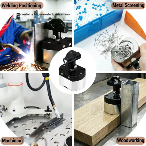 Heavy Duty 180 Lb Switch Magnet Features A Rock Solid 5 Sided Magnetic Grip Made For Welding Woodworking Shop Setup And Cabinet Installations That Really Locks In Tight
