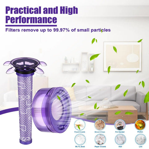 Upgraded V8 Vacuum Filter Compatible With V8 V7 New Version SV25 SV37 And Cordless Mattress Vacuum Cleaners in use with sofa