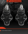 Beefy Forged Steel Front Lower Ball Joint for Hyundai and Kia, Fits Azera 2012 2014, Santa Fe 2013 2018, Santa Fe Sport 2013 2018, Santa Fe XL 2013 2019, Sonata 2011 2014, Optima 2011 2015, Rondo 2014 2017, Sorento 2014 2015, 2x front lower joints