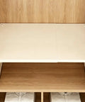 Adjustable Closet Shelf Organizer With Expandable Storage Rack For Pantries And Closets, white adjustable shelf in closet.