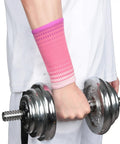 Mens Sports Wrist Guard For Weightlifting And Gym Workouts Durable Nylon Breathable Wristband Protective Equipment