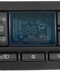 Patented Climate Control Module With Automatic Air Conditioning Controls Plug And Play Install Frustration Free Setup Assembled In USA OE Fix Fits Select Models showing front panel with knobs and buttons