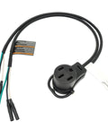 Smooth Operator Inverter Generator Parallel Kit With Beefy Three Foot Cable And Grounded Terminals For Solid RV Hooks, Nema 14-50R Female End.