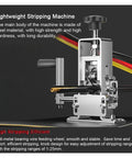Heavy Duty Manual Wire Stripping Machine With Hand Crank And Electric Drill Drive For Professional Cable Cutting, steel body, adjustable range 1-25mm.