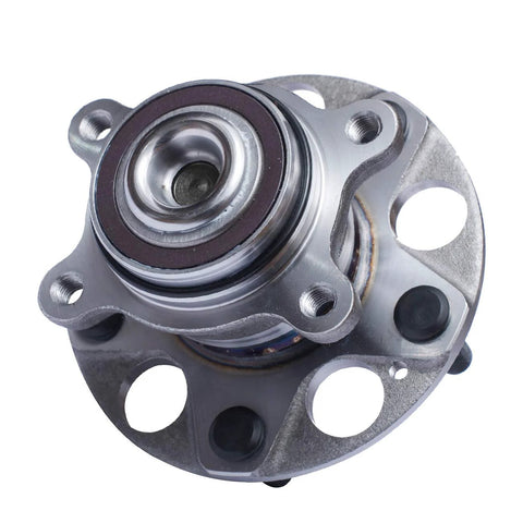 Rear Wheel Bearing And Hub Assembly 512256 For Honda Civic 2006 Through 2011 And Acura CSX 5 Lug With ABS Premium Replacement