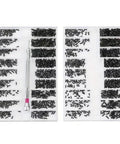 Solid 630 Piece Micro Repair Screw Set With Precision Drivers To Quick Fix Cracked Glasses Sunglasses Wristwatches And Jewelry M1.2 M1.4 Flat Heads Tool kit layout with screws and precision driver.
