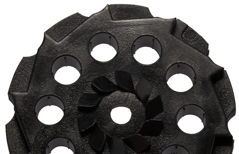 Close-up of Three Pack Replacement Ten Round Rotary Magazine Clips For Vigilante CCP8B2 Revolver Caliber One Seven Seven