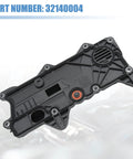 Volvo 2.0L 4 Cylinder Engine Valve Cover Gasket Kit With PCV Oil Seal And Rocker Cover Replacement, part number 32140004, front view.