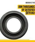 Dishwasher Floating Seal Assembly Replacement For GE Hotpoint Haier WD08X27458 Durable Gasket Seal To Stop Leaks And Bring Back Clean Dishes Easy Install Compatible With Major GE Hotpoint Haier Dishwashers DIY Friendly black rubber seal ring