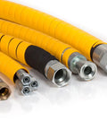Safe-Spiral Pre-Cut Spiral Wrap Hose and Cable Protector In Yellow HD-PE, 1.25 In OD By 20 Ft Pre-Cut Length covering hoses