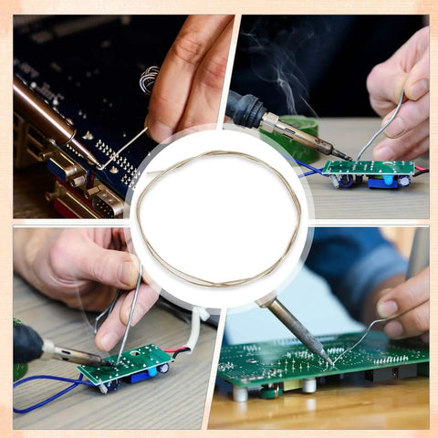 Pro Grade Silver Solder Wire For Jewelry Making Easy To Use Flowing 50 Cm Long 1 mm Diameter Medium Density Solder For Jewelry Repairs