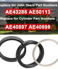 Round Baler Tension Gate Cylinder Seal Kit For John Deere Balers And Sprayers, seals AE43288 AE50113, fit rods & bores AE40897 AE40898