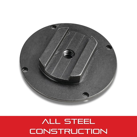 All steel construction of Adjustable Bracket Back For 25 And 2600 Series Dial Indicators With 1/4-20 Thread Built Tough Heavy Duty Industrial Tool