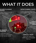 Dual Sensor Proximity And Temperature Ghost Hunting Gear with ATDD Temperature Deviation Monitoring, handheld view