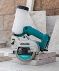 18V Cordless Wet and Dry Masonry Saw With Beefed-Up Brushless Motor, AWS Capable, 5-Inch Cutting, Tool Only on tiles