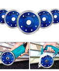 4.5 Inch Diamond Saw Blade For Porcelain Tile Granite Marble Ceramics Fast Clean Cuts With Tile Saw Or Angle Grinder 115mm