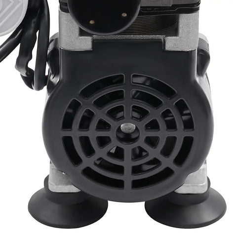 Heavy Duty Oilless Vacuum Pump That Runs Like A Dream With 50 Liters Per Minute Output And 150 Watt Pure Copper Motor close-up of motor with protective mesh