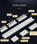 Linear Motion Slide Rails With One Rail And Two SGB20-4 Ball Bearing Blocks For CNC DIY And 3D Printer SGR20 1000mm