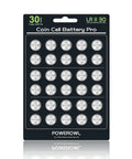 Heavy Duty LR1130 AG10 Button Cell Batteries 30 Pack Solid Alkaline Coin Power Cells For Watches And Toys Legit 1.5V on display