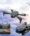 Foldable Camera Drone With Remote For Beginners in flight with remote control, Easy Start RC Quadcopter For Indoor And Outdoor Fun