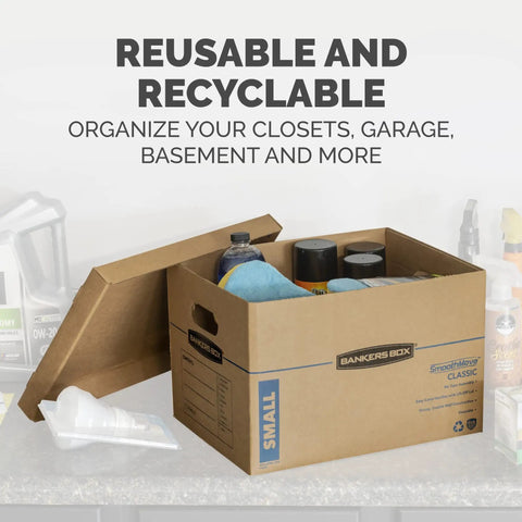 Ten Pack Of Medium Moving Boxes Built Tough With Reinforced Handles No Tape Assembly Required Easy To Pack And Stack Comes With Labeling Spots And Lift Off Lids For Quick Access Perfect For Any Big Move