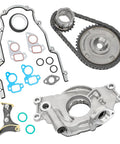 High Volume LS Oil Pump Timing Chain Kit With Gasket For Chevy Silverado Tahoe GMC Sierra Cadillac 2007+ engines