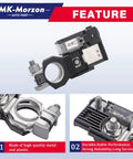 18790 01318 Heavy Duty 150 Amp Battery Fuse And Positive Terminal Fusible Replacement Link close-up showing metal and plastic design.