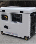 Ultra Quiet High Power Portable Generator Set For Home Backup, Marine Use, And Construction Sites on concrete surface