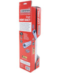 Box of Electric Dryer Vent Kit With 5 Foot SemiRigid Aluminum Duct And 6 Foot 4 Wire 30 Amp Power Cord UL Listed ETL Certified