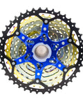 Ultra Light 10 Speed Mountain Bike Cassette 11-42T For Trail Enduro Riding Beefy Aluminum Body With Nickel-Plated Steel Cogs