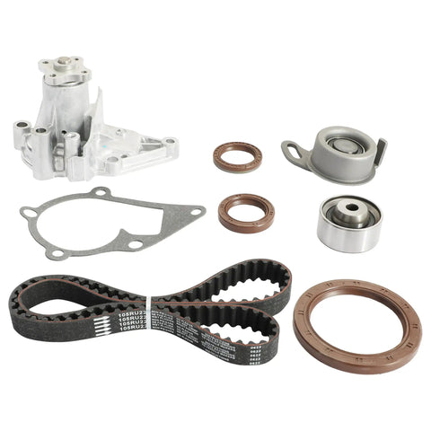 Keep Your Engine Rolling Smooth With This Premium Timing Belt Kit Fit For Hyundai Accent Kia Rio And Rio5 Featuring 1.5 Liter Or 1.6 Motors Built In 2011 Back To 1996 Includes Hardware And Tensioner To Make The Job Easy And Affordable For Home Work.
