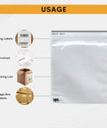 500 Pack 6.5X10 Shipping Label Sleeves for invoices and shipping labels, waterproof clear packing slip pouches.